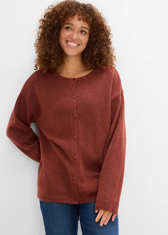 Finstrikket cardigan, bonprix