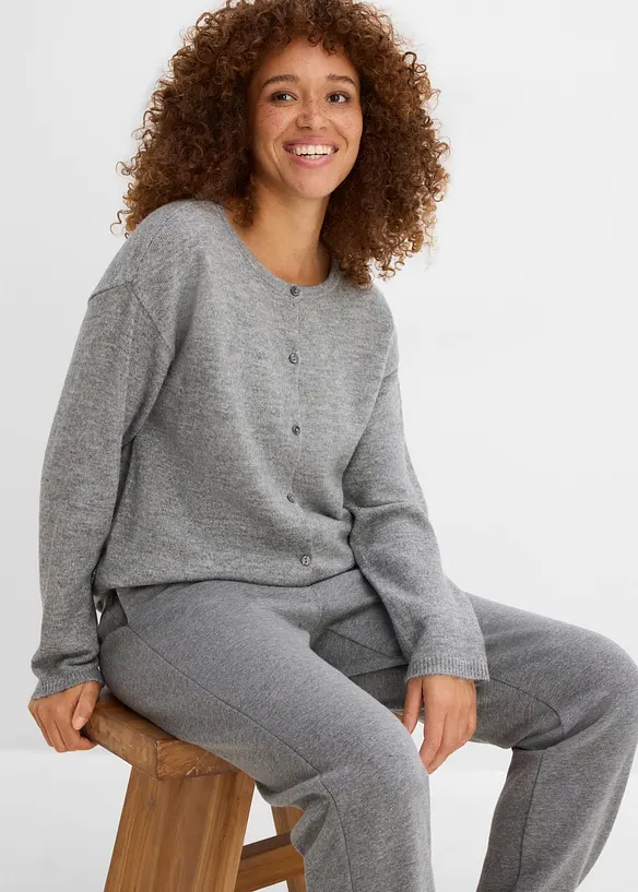Finstrikket cardigan, bonprix