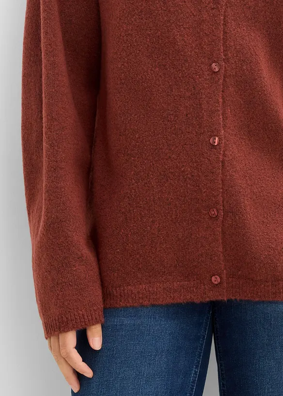 Finstrikket cardigan, bonprix