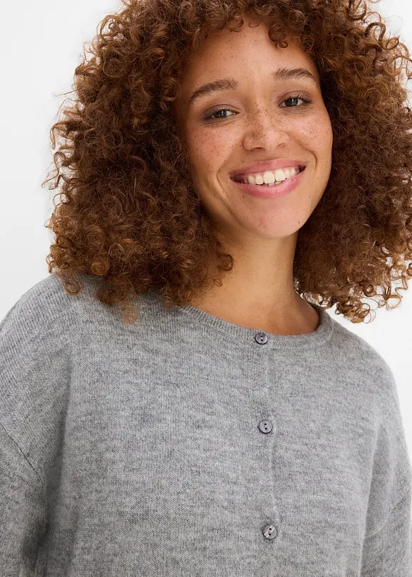 Finstrikket cardigan, bonprix