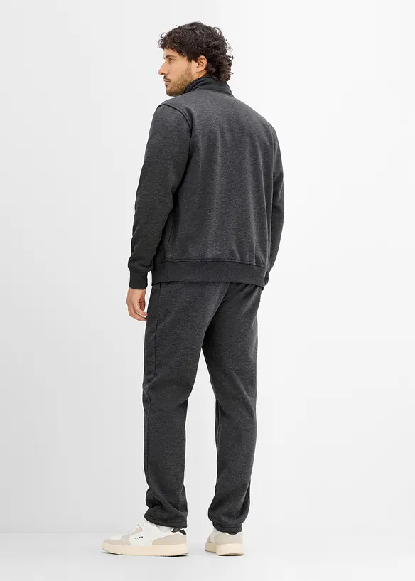 Vintervarm joggedress med myk pilefleece, bonprix