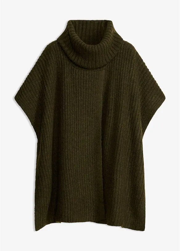 Ponchogenser i myk ullmiks, bonprix