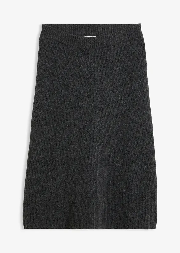 Strikket midiskj&oslash;rt, bonprix