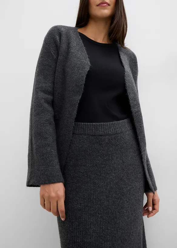Strikket midiskj&oslash;rt, bonprix