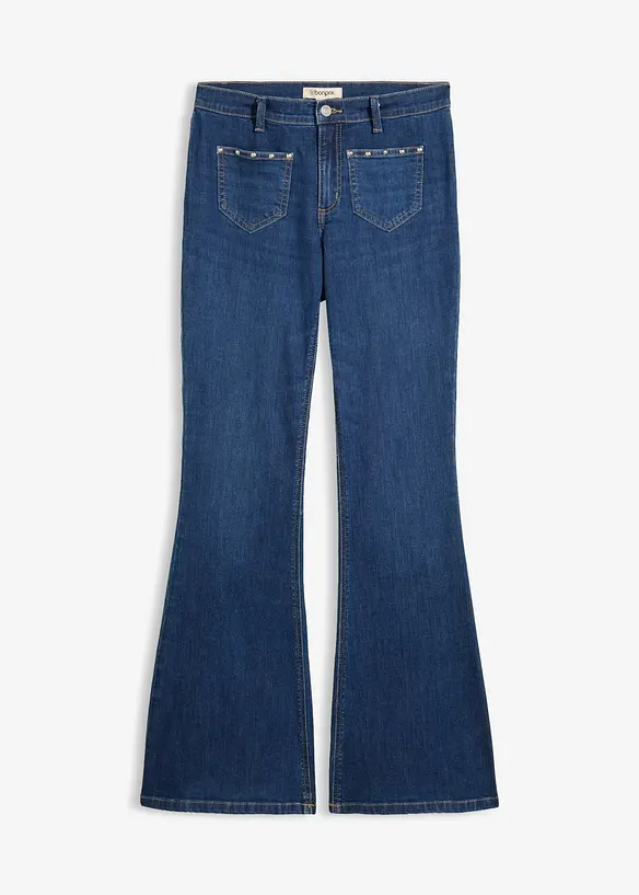 Bootcut Jeans, Mid Waist, bonprix