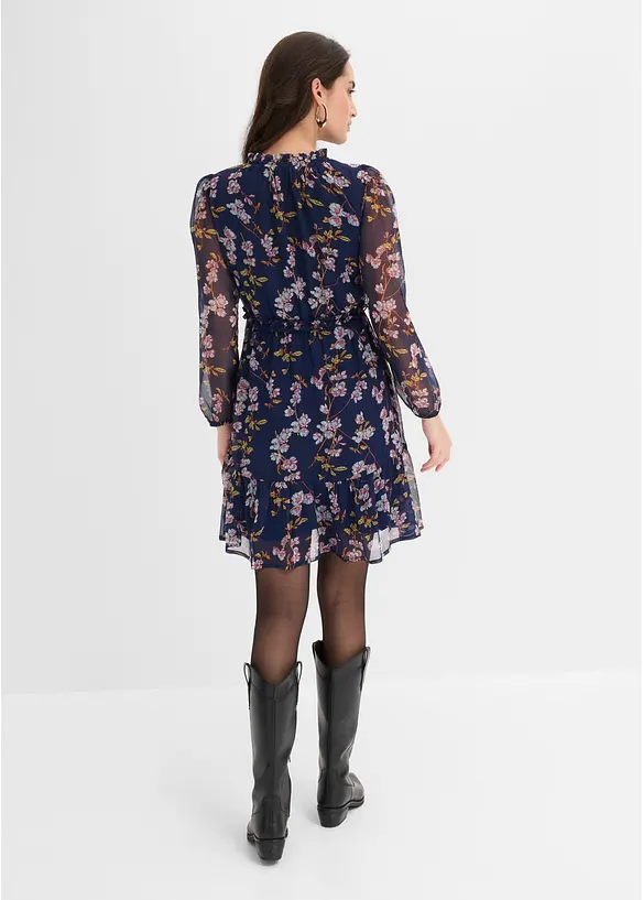 Chiffonkjole, bonprix