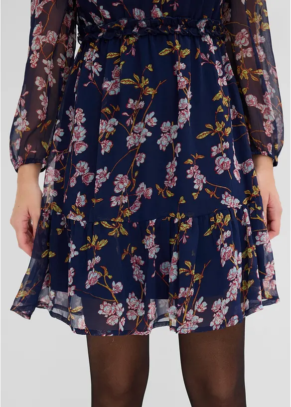 Chiffonkjole, bonprix