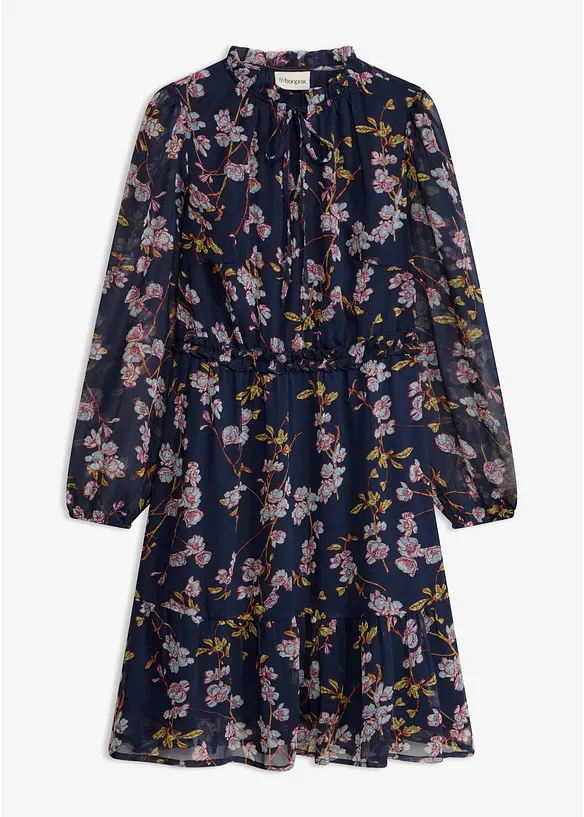 Chiffonkjole, bonprix