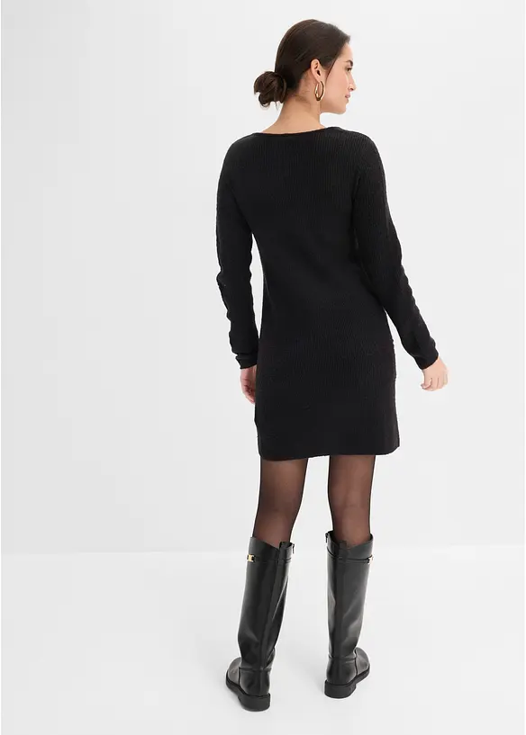 Strikket kjole, bonprix
