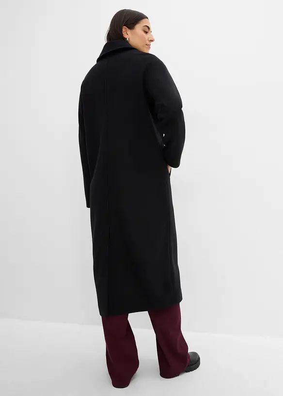 Oversized k&aring;pe i ullstil, bonprix