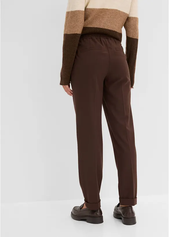 Pull on-bukse med legg, bonprix