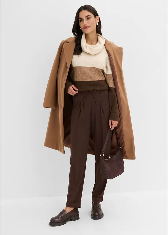 Pull on-bukse med legg, bonprix