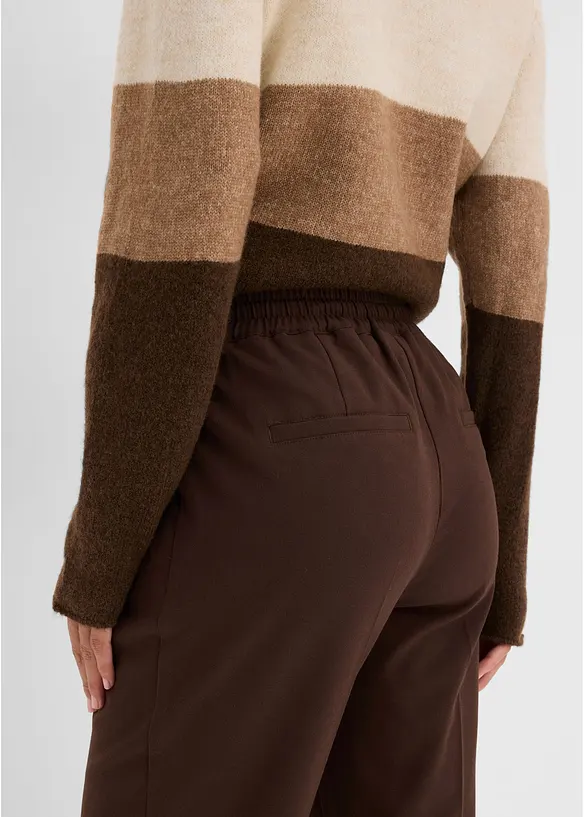 Pull on-bukse med legg, bonprix
