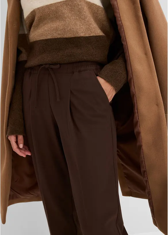 Pull on-bukse med legg, bonprix