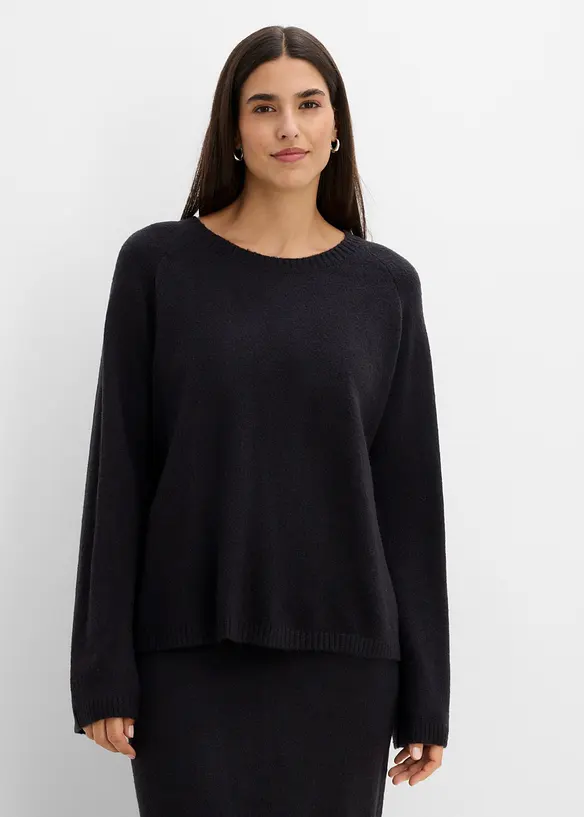 Finstrikket genser, bonprix