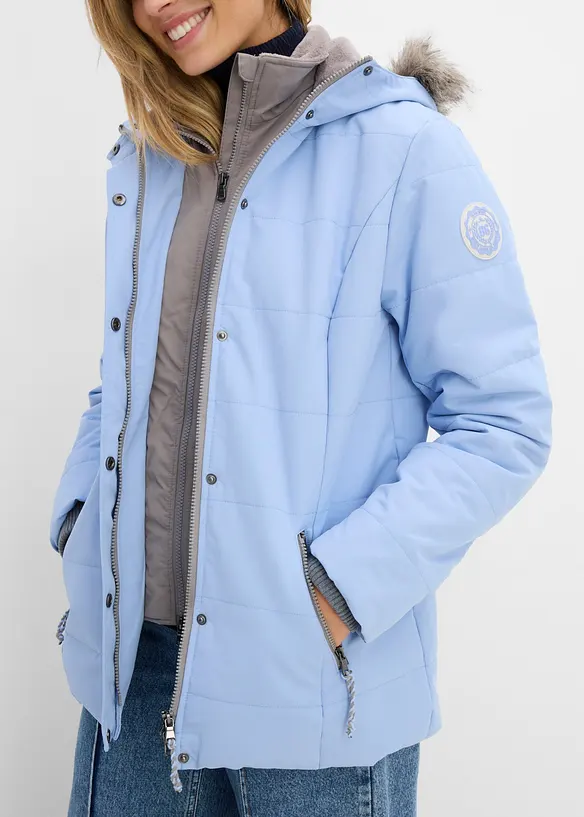 Vinterjakke i 2i1-stil, bonprix