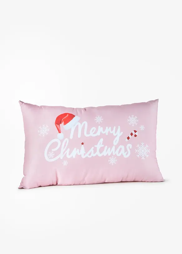 Pyntepute med rikelig fyll og "Merry Christmas"-print, bonprix