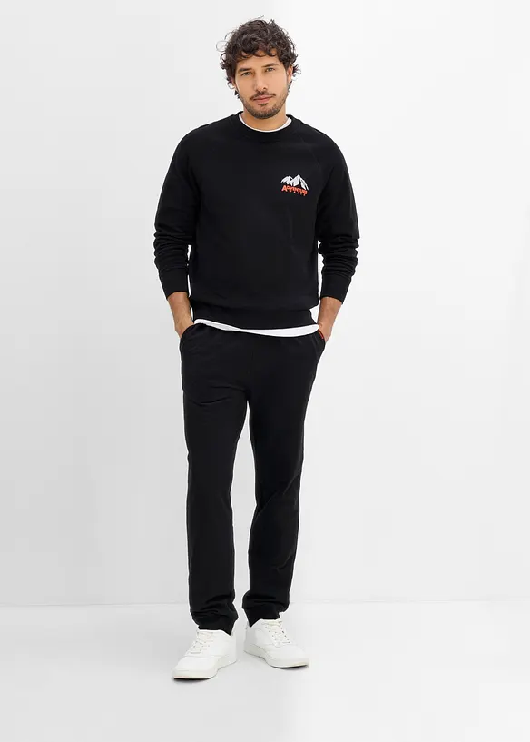 Sweatshirt i 100% &oslash;kologisk bomull, bonprix