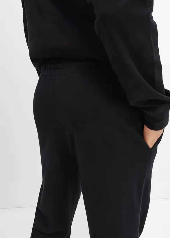 Joggebukse i 100% &oslash;kologisk bomull, bonprix