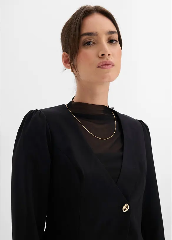 Blazer med pynteknapp, bonprix