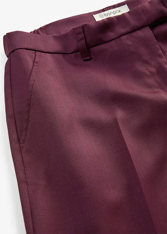 Dressbukse i myk ullmiks med rett passform, bonprix
