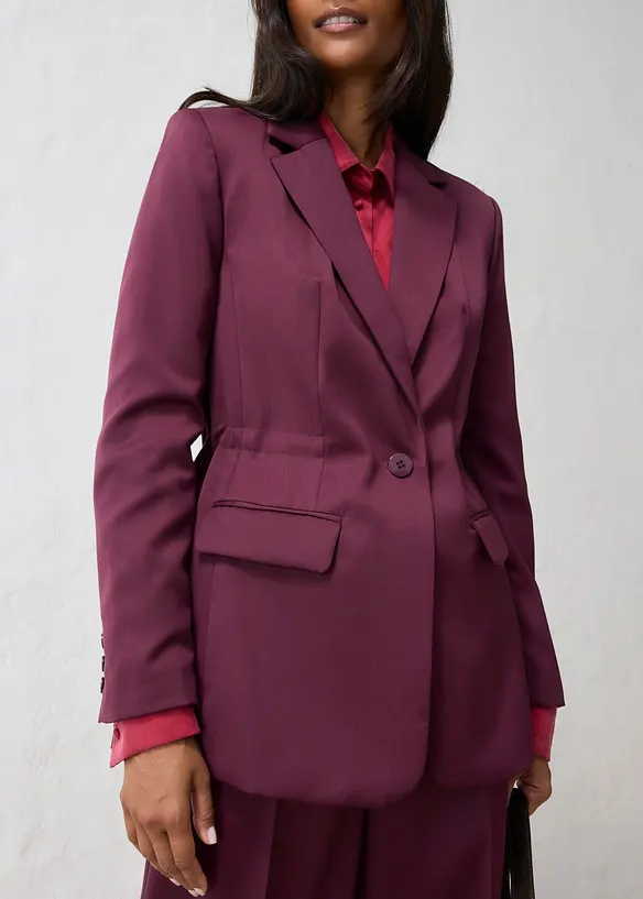 Blazer i fin ullmiks, bonprix