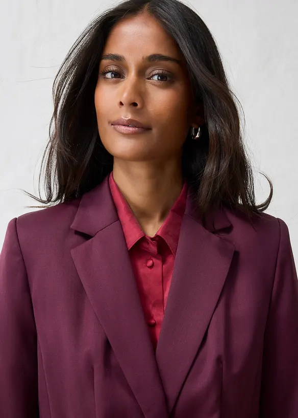 Blazer i fin ullmiks, bonprix