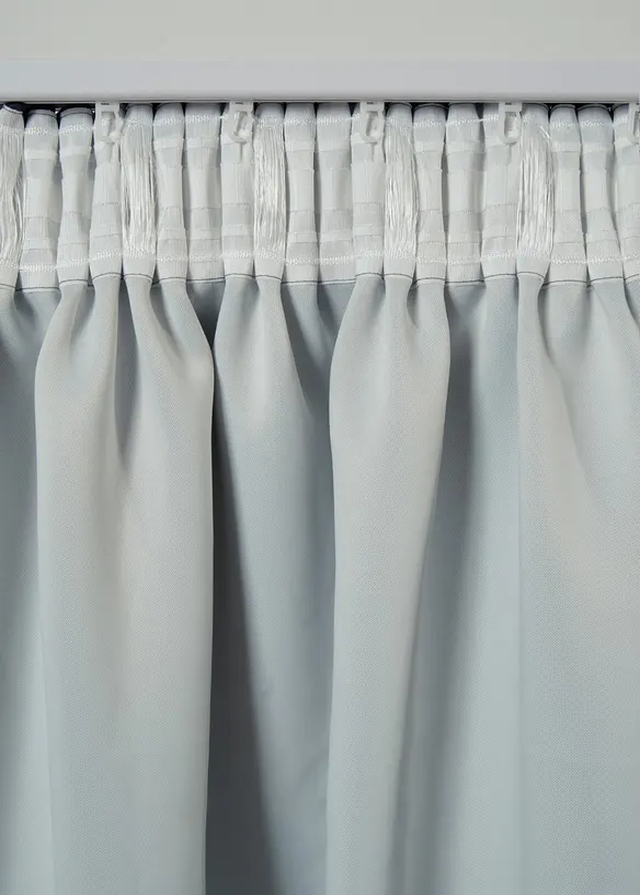 M&oslash;rkleggingsgardin med resirkulert polyester (1-pack), bonprix