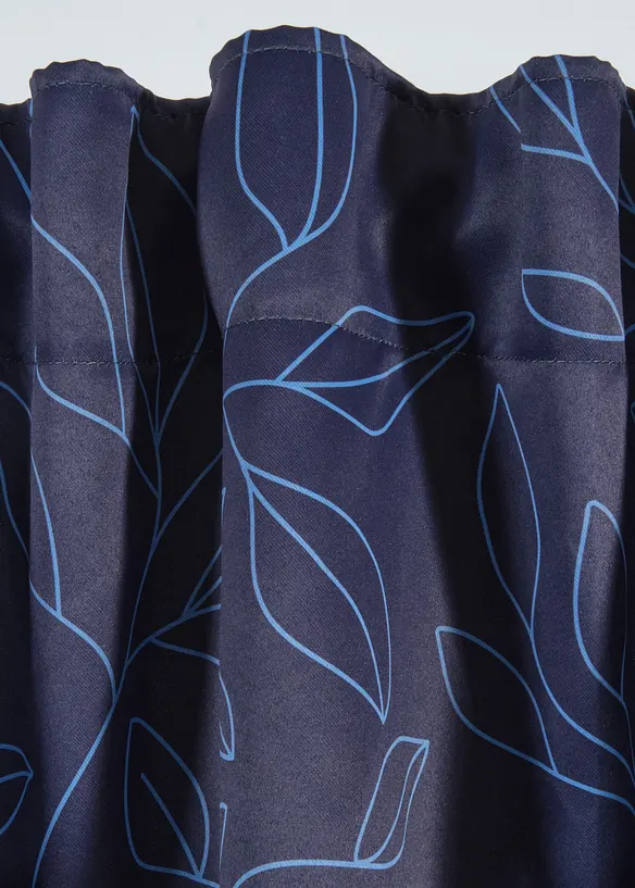 M&oslash;rkleggingsgardin med resirkulert polyester (1-pack), bonprix