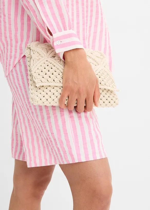 Musselin-shorts i 100% bomull, bonprix