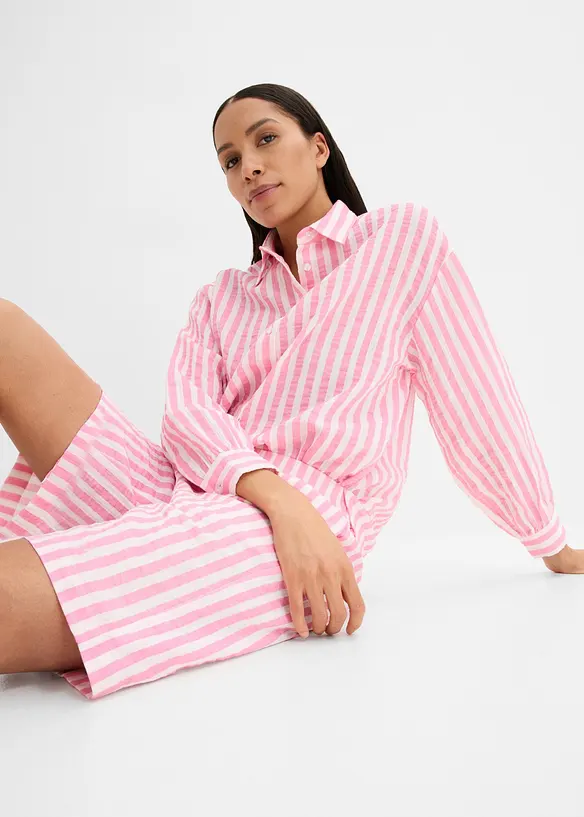 Musselin-shorts i 100% bomull, bonprix