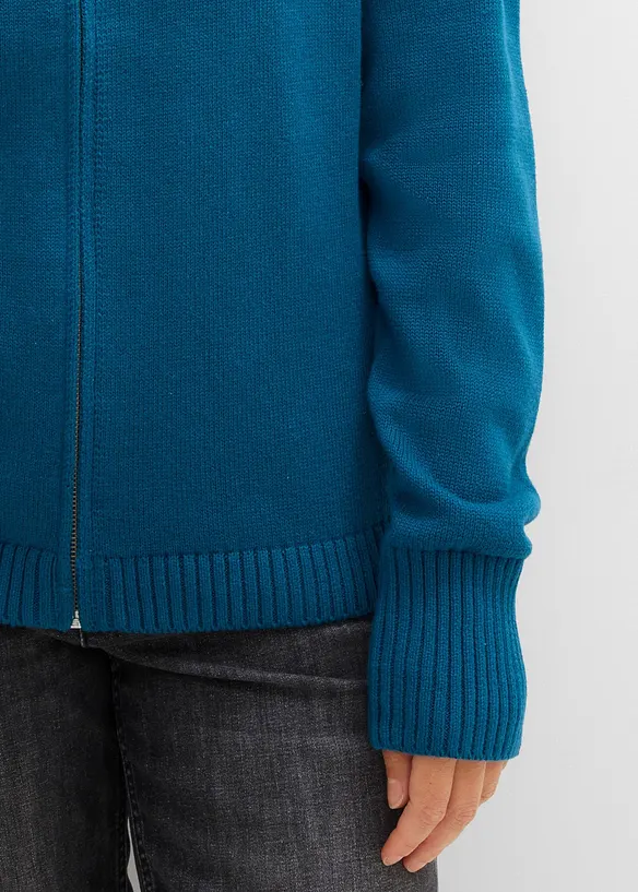 Cardigan i 100% &oslash;kologisk bomull, bonprix