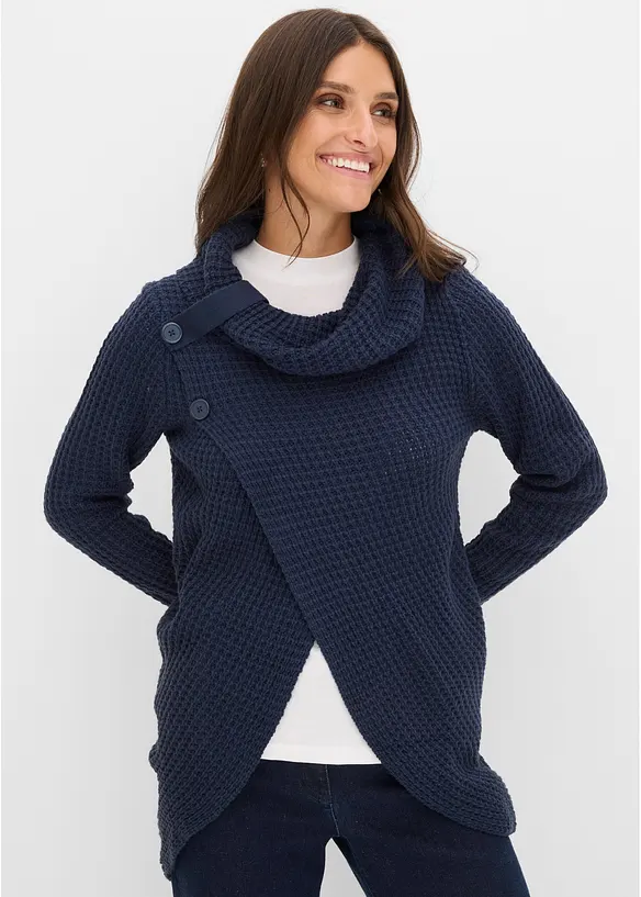 Grovstrikket genser, bonprix