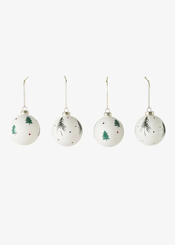 Juletrekuler (4-pack), bonprix