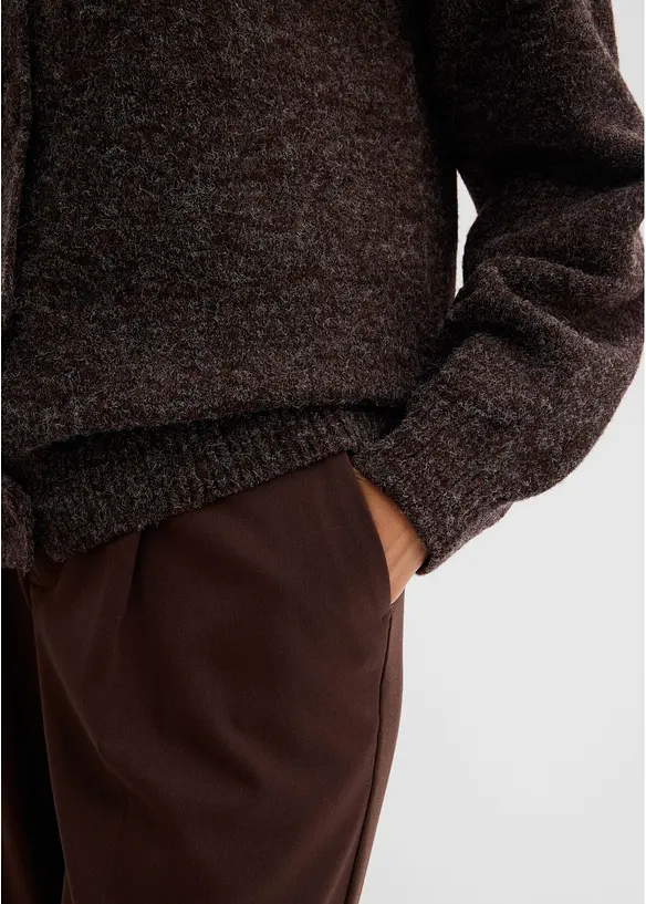 Cardigan med puffermer, bonprix
