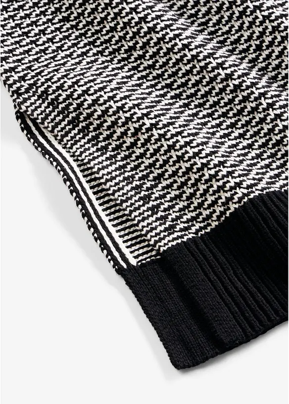Oversized, strikket vest, bonprix