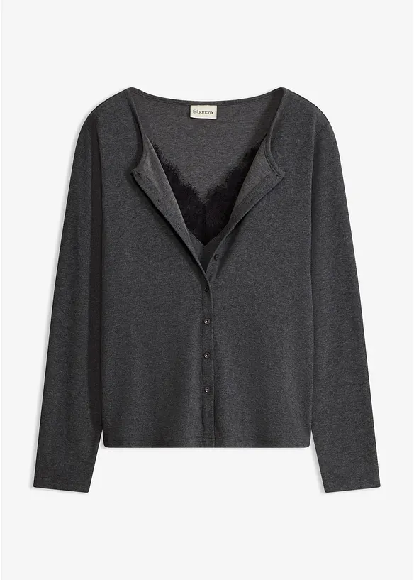 2-i-1-topp med blonde, bonprix