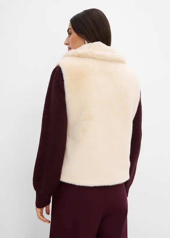 Fuskepelsvest, bonprix