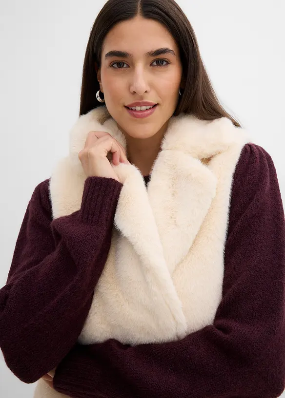 Fuskepelsvest, bonprix