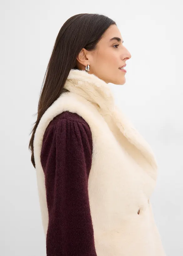 Fuskepelsvest, bonprix