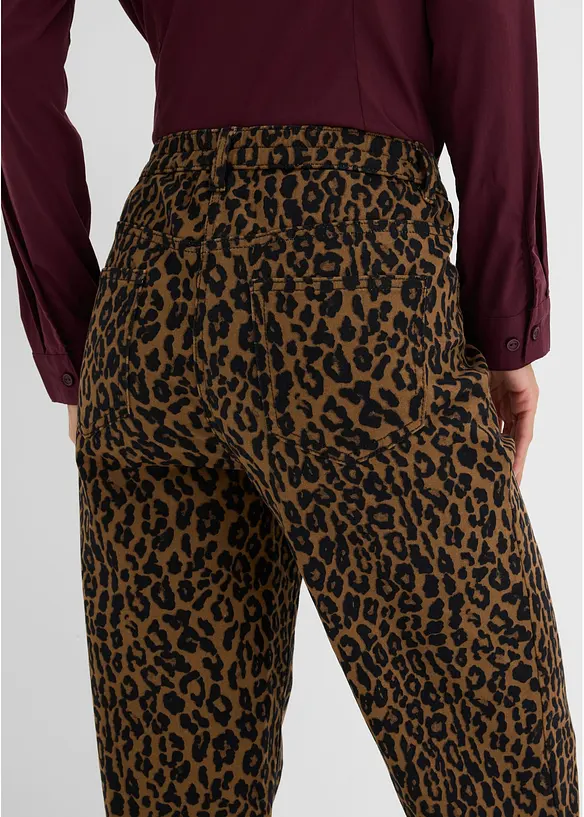 Bukse i bomullsstretch, bonprix