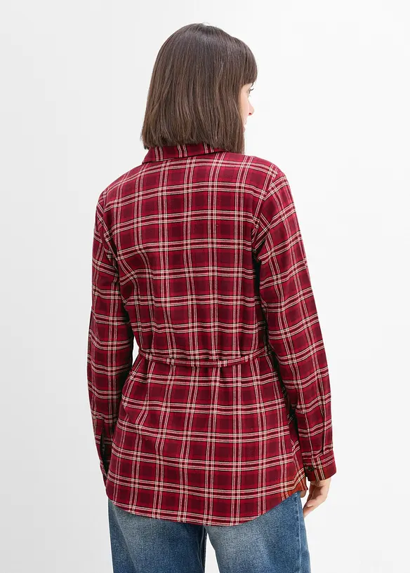 Mammabluse i myk bomullsflanell, bonprix