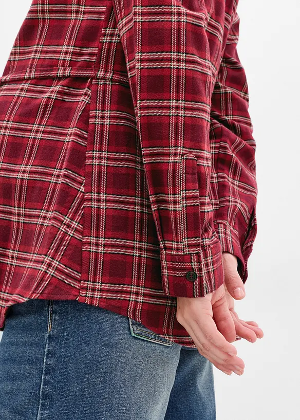 Mammabluse i myk bomullsflanell, bonprix