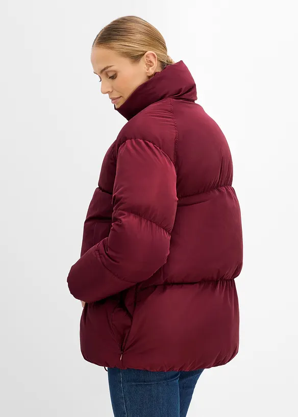 Varmt vattert 3-i-1-puffer-mammajakke med innsats for baby, bonprix