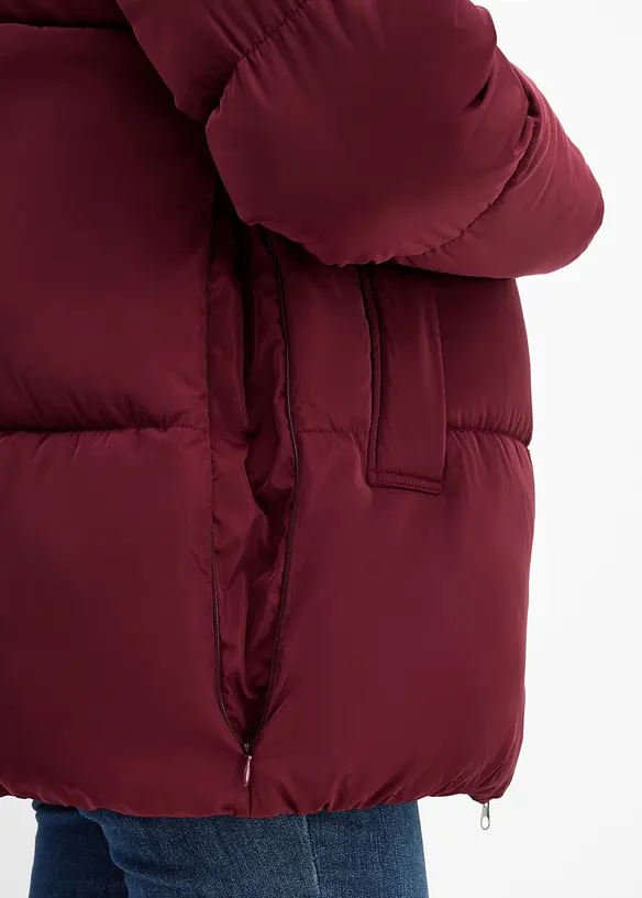 Varmt vattert 3-i-1-puffer-mammajakke med innsats for baby, bonprix