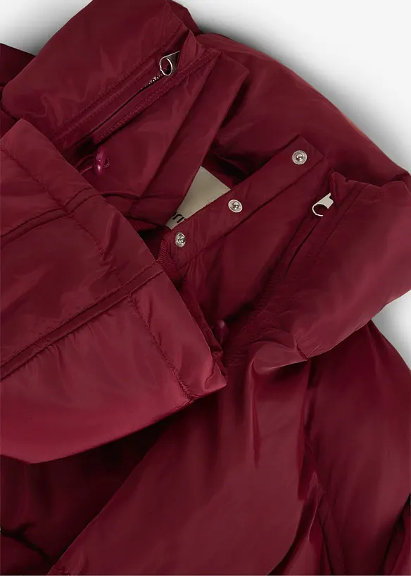 Varmt vattert 3-i-1-puffer-mammajakke med innsats for baby, bonprix