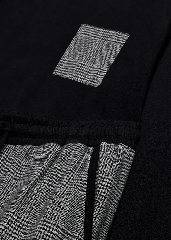 Pyjamas med flanellbukse, bonprix