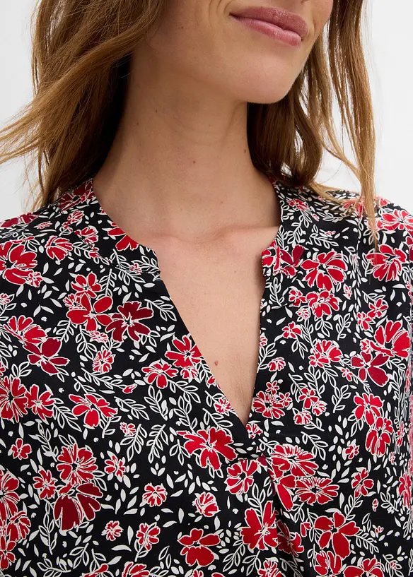 Bluse i lett viskose, bonprix