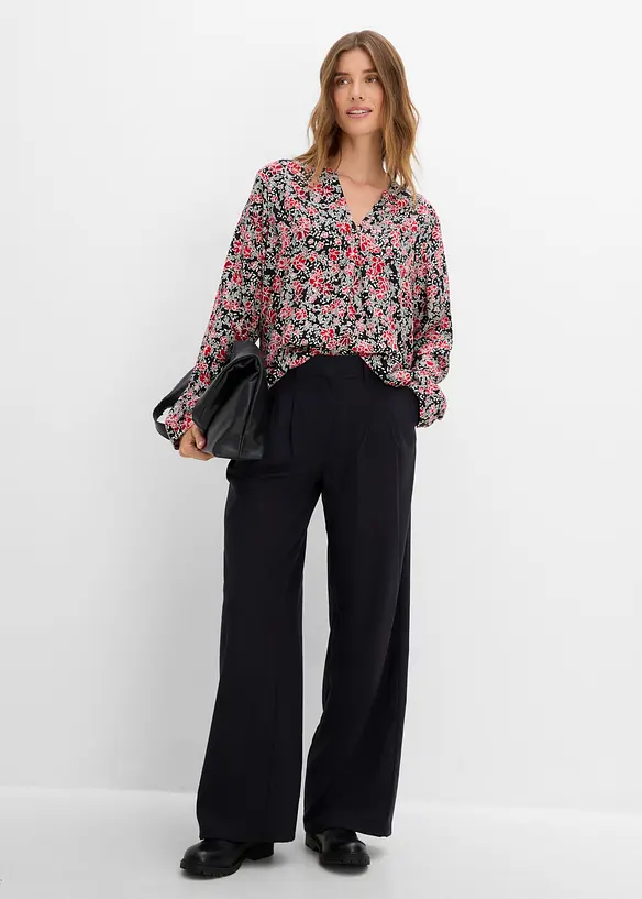 Bluse i lett viskose, bonprix