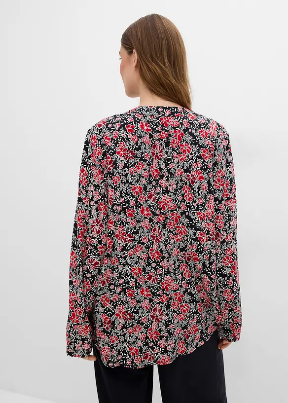 Bluse i lett viskose, bonprix